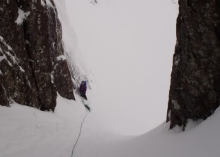 Start of West Gully