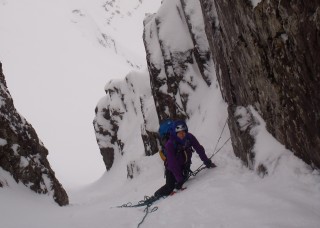 Claire in West Gully