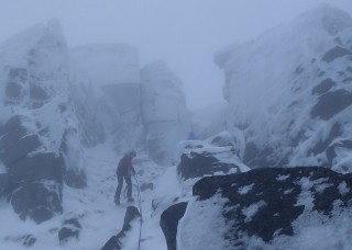 Abseil to avoid Anvil Gully