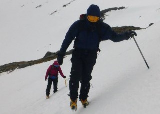 Learning about crampons