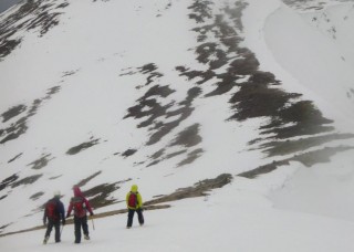 The team nav'ing and decision-making from here