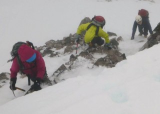 Last step before summit