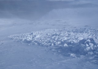 A very recent avalanche - last 24hours?