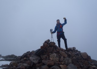 Summit of Stob Dearg 1022m