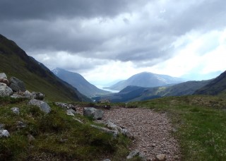 The pass of Lairig Gartain