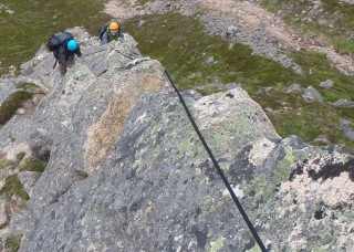 A very fine arete