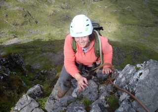 Rebecca, before the pinnacles