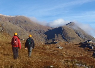 Looking towards Sgurr a Bhuic