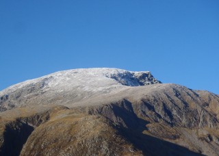 A little snow on Ben Nevis