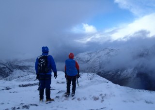 Enjoying the view after the Zig-Zags