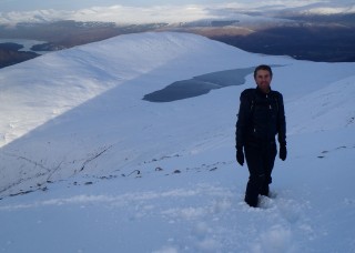 Trail breaking from about 55m