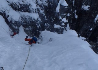David enjoying the solid neve